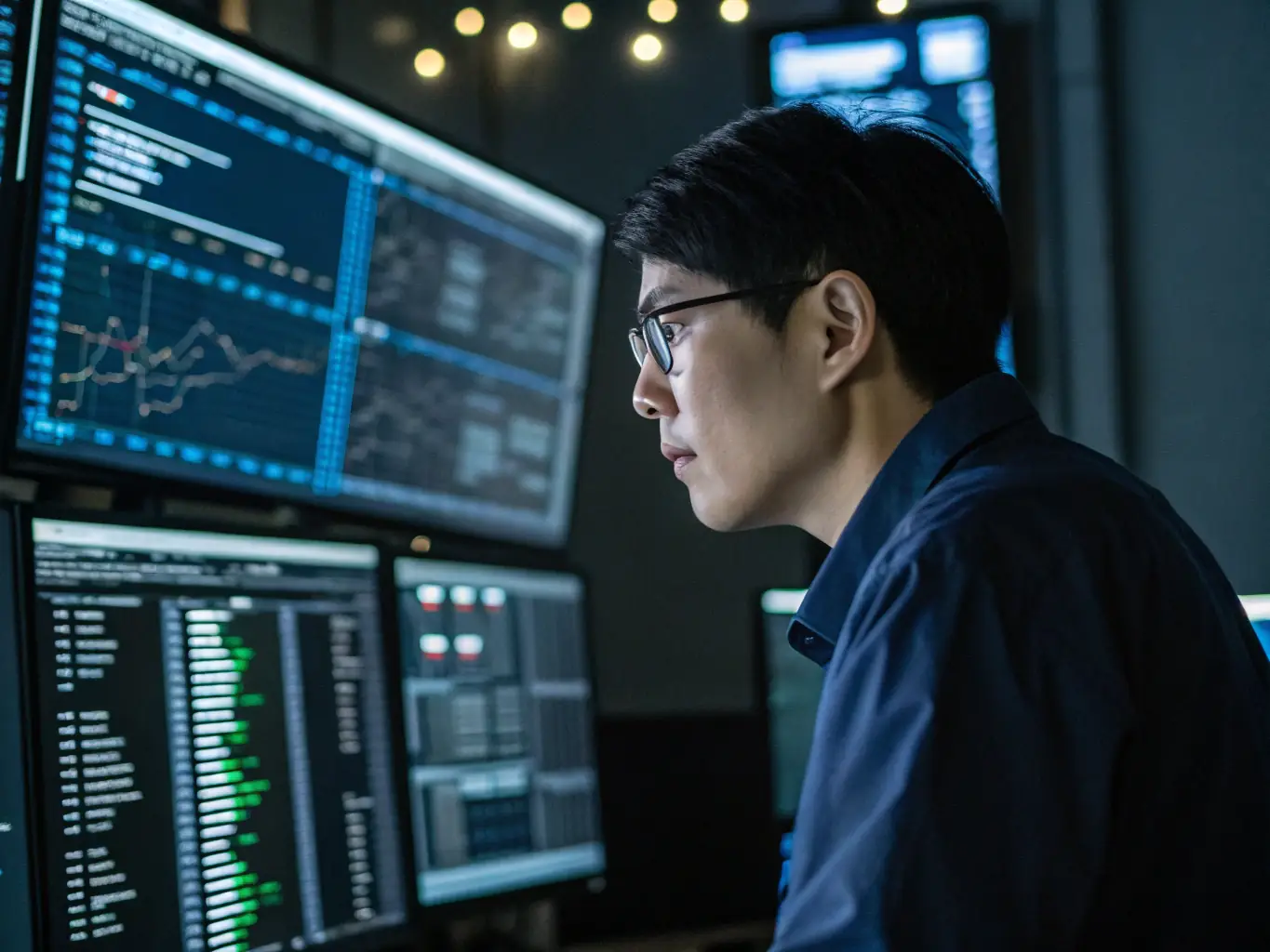 A cybersecurity expert presenting a cyber threat intelligence report to a team, highlighting emerging threats and vulnerabilities.